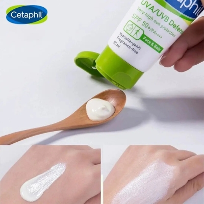 Picture of Cetaphil UVA/UVB Defense SPF 50+ for Face & Body 50ml