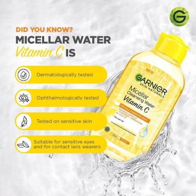 Picture of Garnier Micellar cleansing water with Vitamin C (125ml)