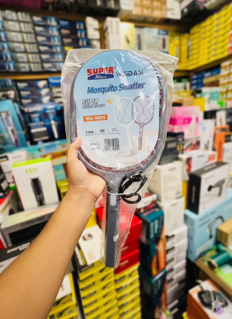 Picture of Weidasi Rechargeable Mosquito And Insect Killer Bat With Lure Light Option - WD-9005