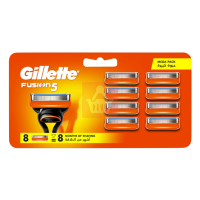 Picture of Gillette Fusion 8pcs Cartridge Blade