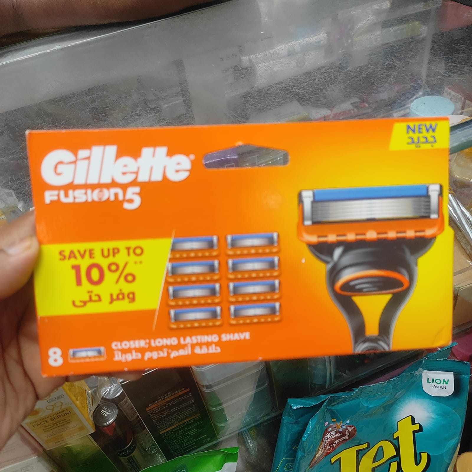 Picture of Gillette Fusion 8pcs Cartridge Blade