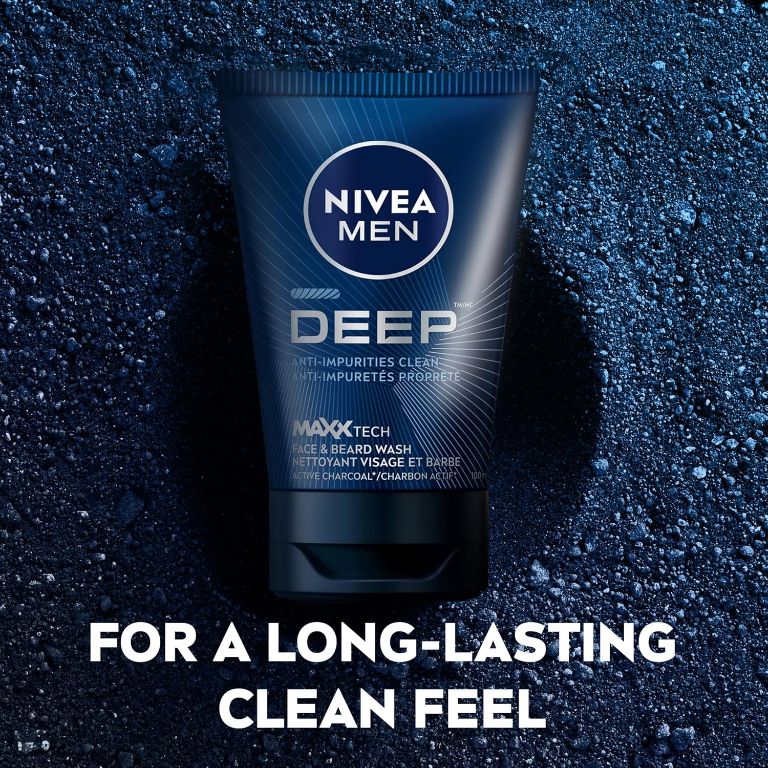 Picture of NIVEA MEN Deep Face & Beard Wash, 100mL