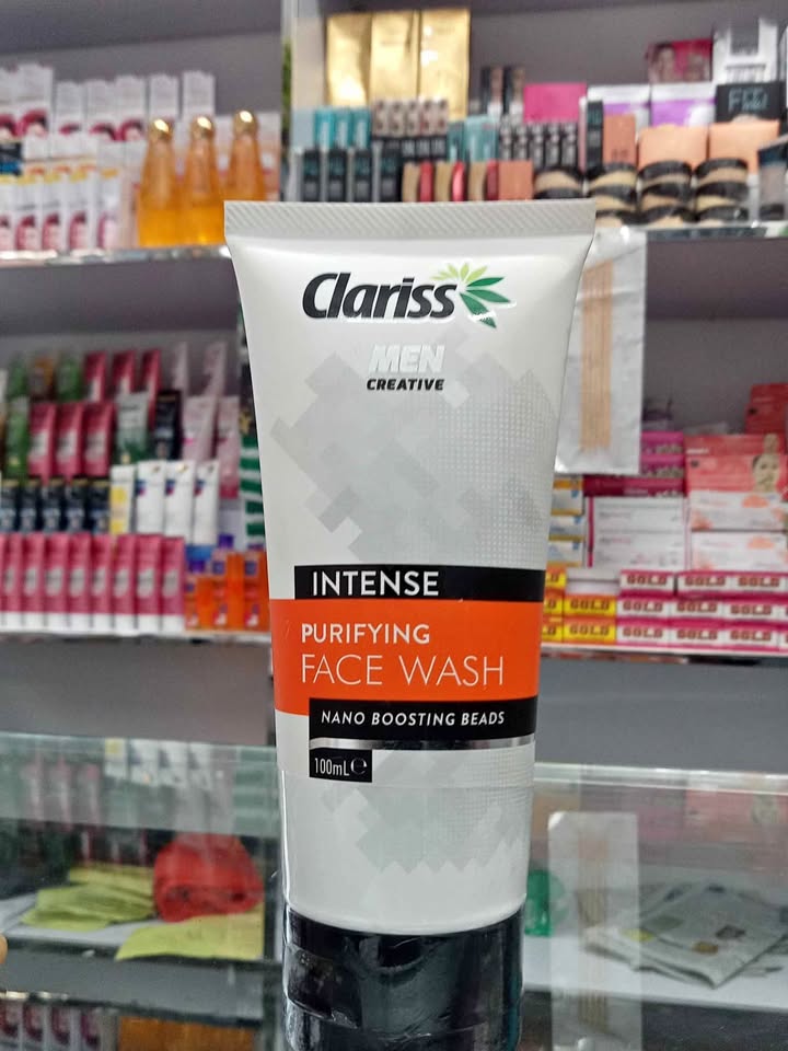 Picture of Clariss Purifying Face Wash For Men Bamboo Charcoal 100ml