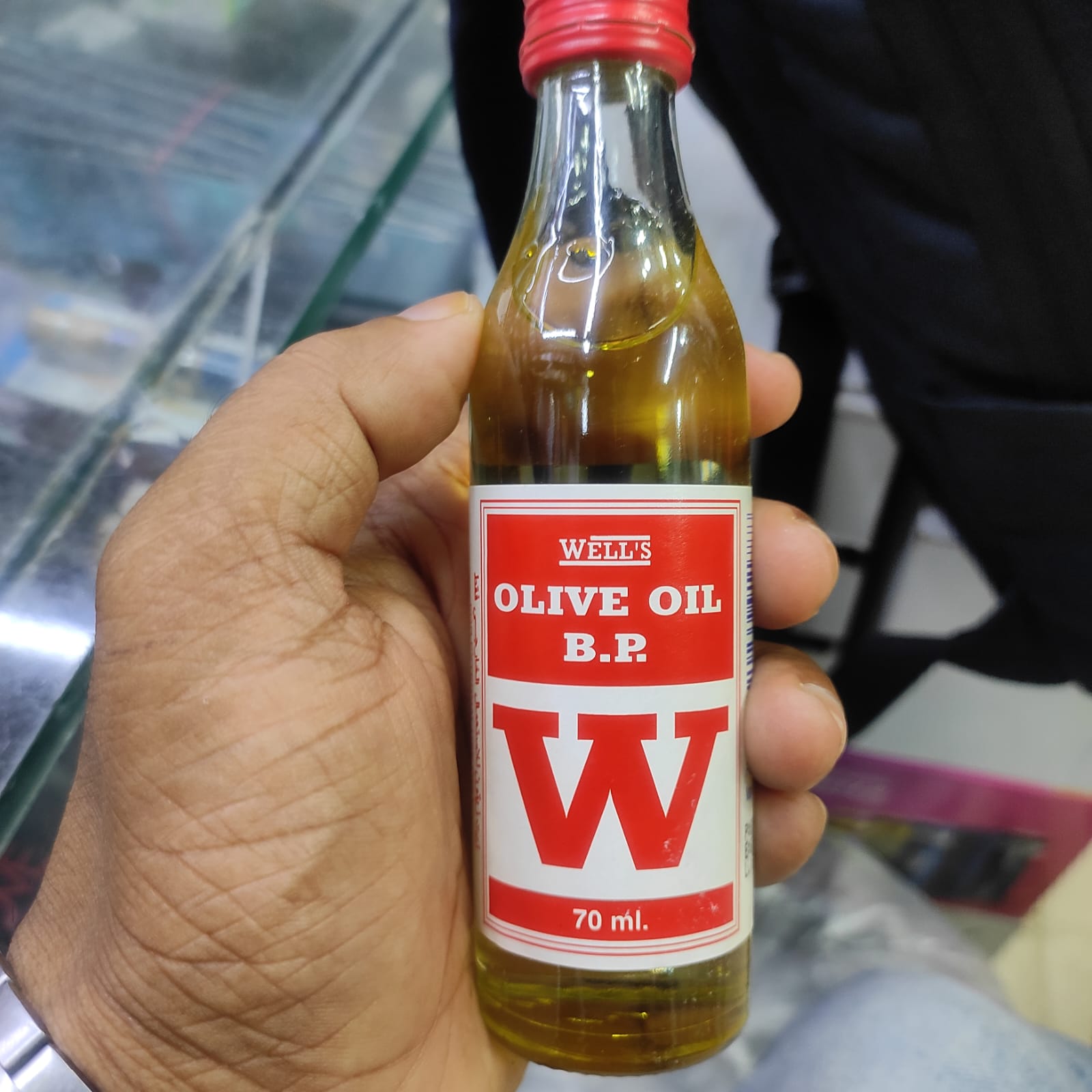 Picture of International Spain Product Wells Olive Oil B.P - 70ml