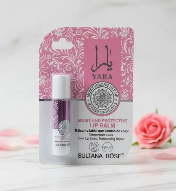 Picture of YARA Sultana Rose Moist and Protective Lip Balm 4.5gm 1piece