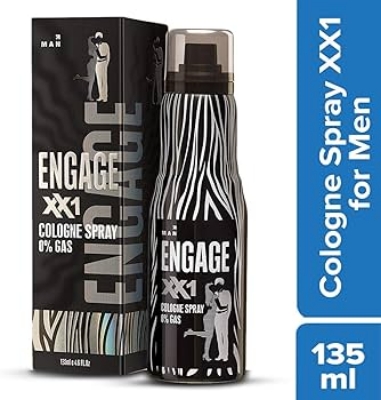 Picture of Indian product Body perfume Engage XX1 Cologne spray 0% gas used for male - 135 ml