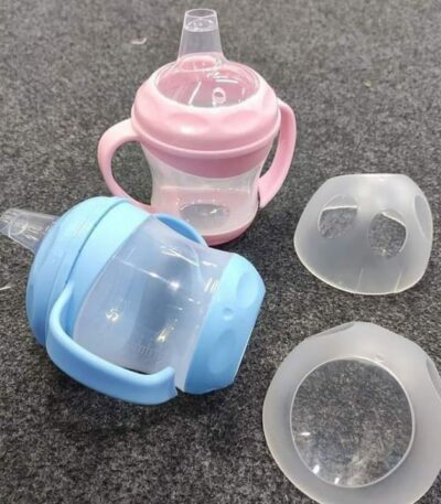 Picture of Safe and Drop Resistant Baby Bottle Set Portable Multi-functional Baby Bottle with Milk Powder Storage Baby