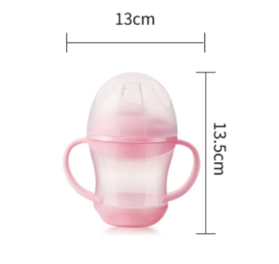 Picture of Safe and Drop Resistant Baby Bottle Set Portable Multi-functional Baby Bottle with Milk Powder Storage Baby