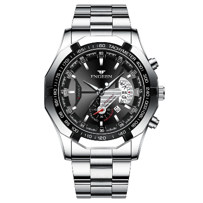 Picture of POEDAGAR 826 Top Brand Watch Men Stainless Steel Business Date Clock Waterproof Watch