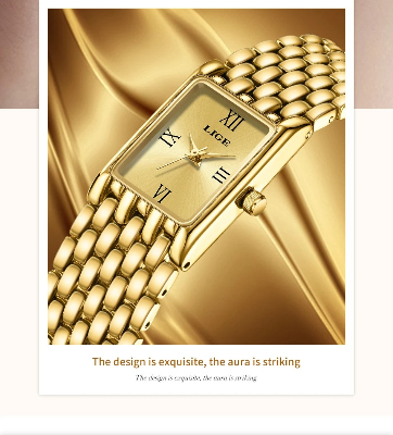 Picture of LIGE Women's Luxury Quartz Watch - Model LG89156