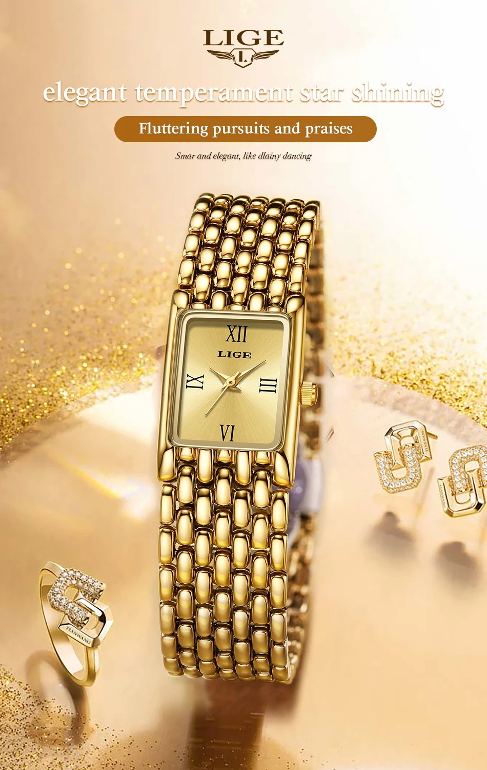 Picture of LIGE Women's Luxury Quartz Watch – Model LG89156