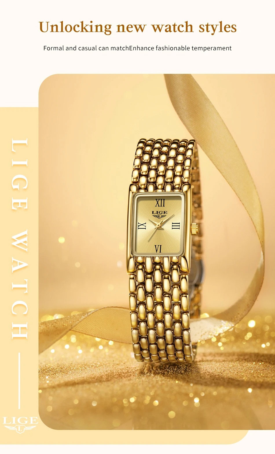 Picture of LIGE Women's Luxury Quartz Watch – Model LG89156