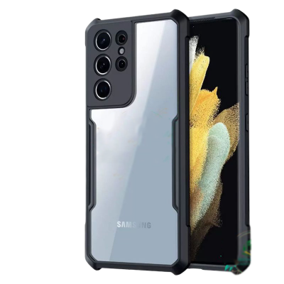 Picture of Xundd Back Cover for Samsung Galaxy S22 Ultra Transparent Hybrid Hard PC Back Bumper