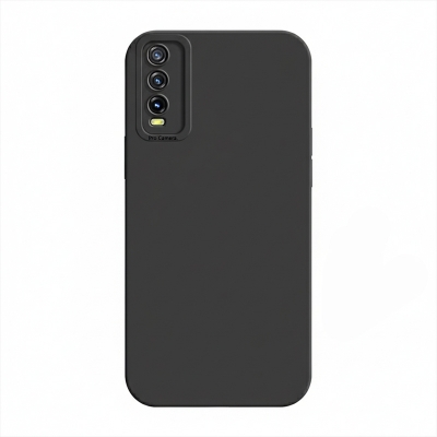 Picture of Olige Liquid Silicone Case for Vivo Y20, Y20i, Y20s, Y12s, Y12A Shockproof Matte Soft Phone Cover with Camera Protection