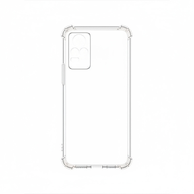 Picture of Vivo V21E Clear Soft TPU Ultra-Thin Transparent Mobile Back Cover