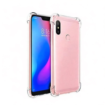 Picture of Transparent back cover For Xiaomi Mi A2 Lite Luxury transparent Protect Back Cover Soft Case