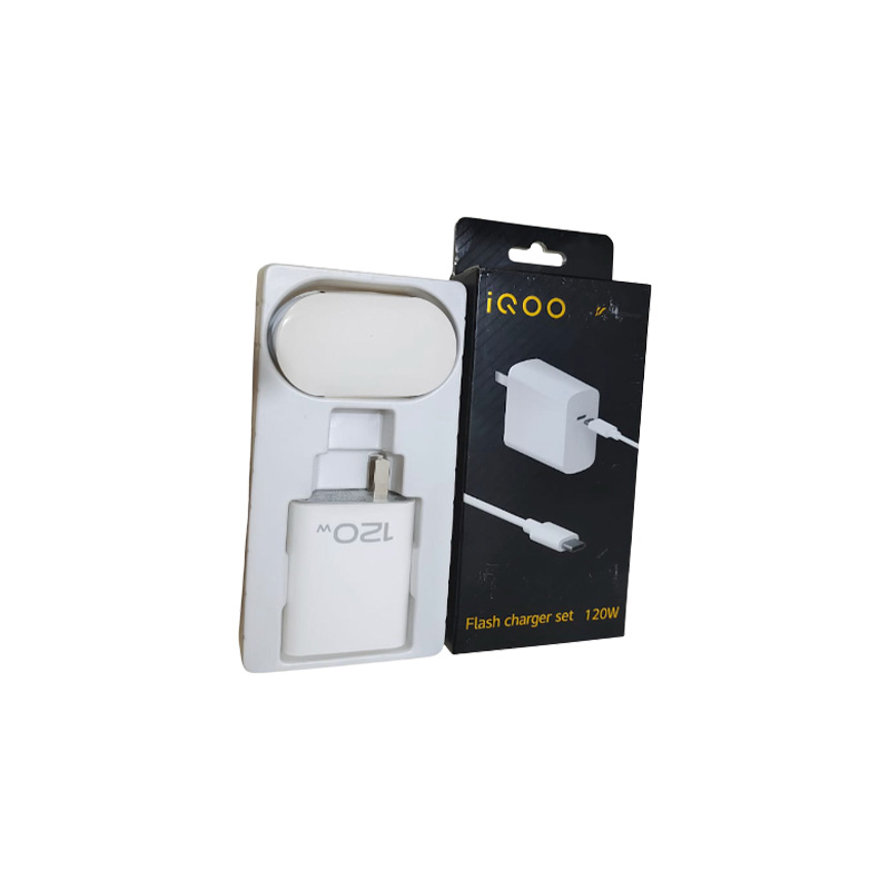 Picture of vivo iQOO Z7 Pro / Vivo T2 Pro 5g / Vivo S17e Flash Charger Power Adapter,IQOO Charger V12066LOAO FlashCharger Cesan Type C Untuk vivo iQOO Z7 Pro / Vivo T2 Pro 5g / Vivo S17e