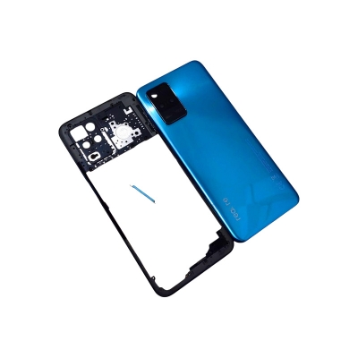Picture of Replacement Backshell Panel + midel frame for Realme 8 5G Battery Back Door Back panel