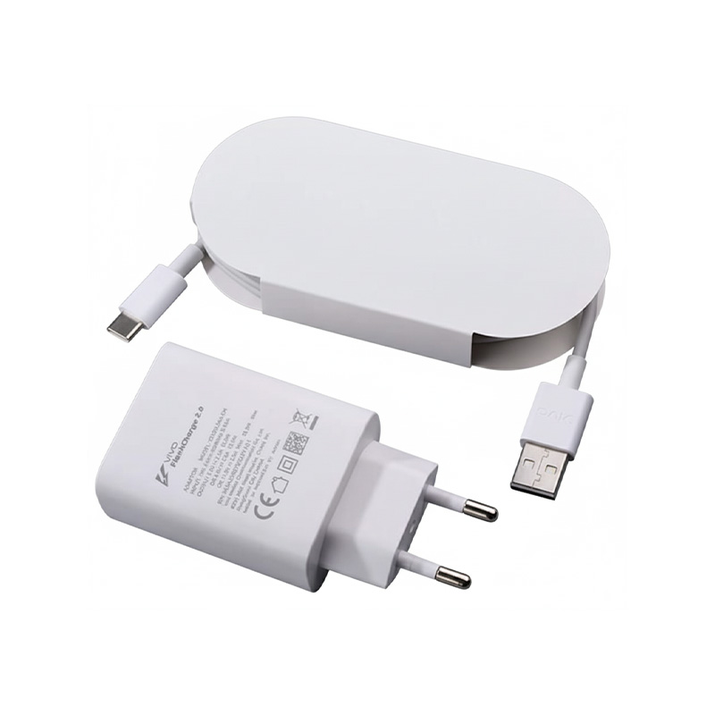 Picture of Vivo 33W Flash 2.0 Charger Adapter With Type C Cable - White
