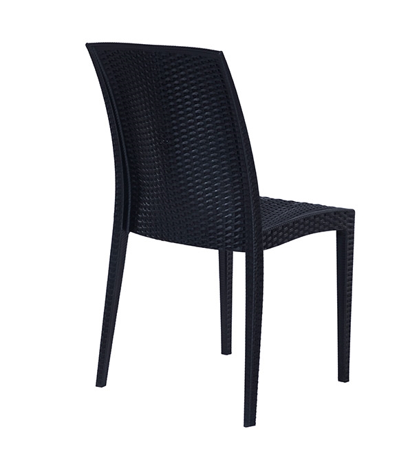 Buy Caino Armless Chair Black Online
