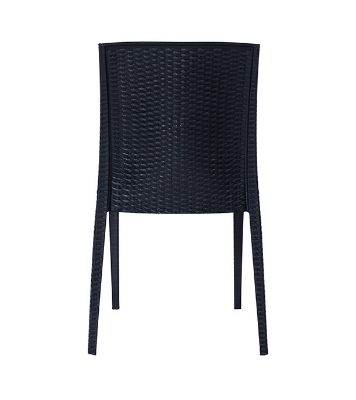 Buy Caino Armless Chair Black Online