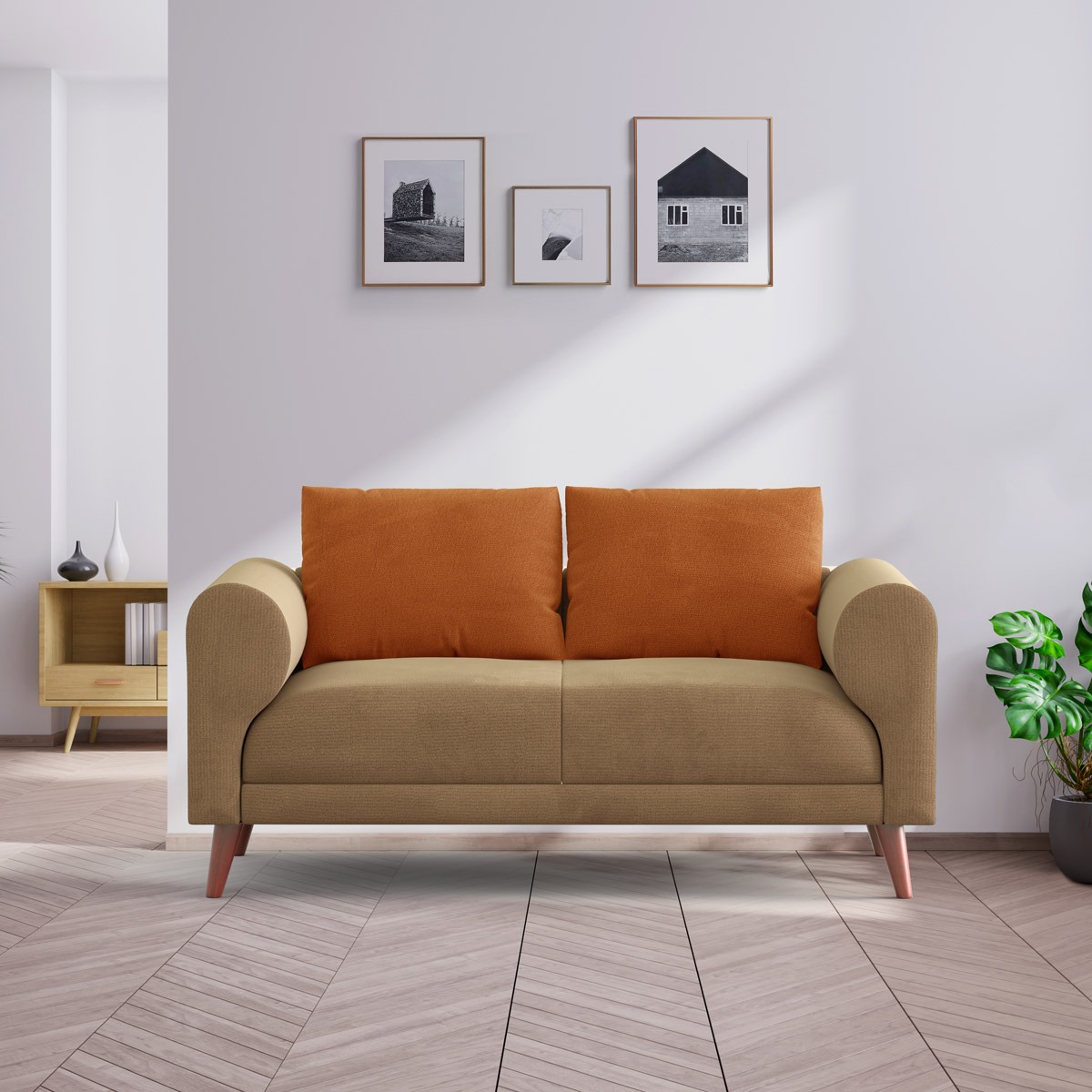 Buy regal-wooden-souble-sofa-tokyo-sdc-368-3-1-20-fabric21502152 at best price in Bangladesh 