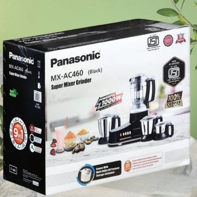 Picture of Panasonic MX-AC460 Heavy Duty Super Mixer Grinder 1000 Watt - BB-9678