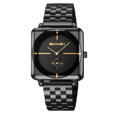 Picture of Skmei 2413 Black New Square Men Gold Quartz Watches