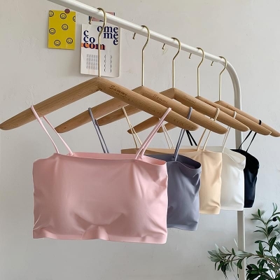 Picture of Slim Padded Bra with Adjustable Straps for Women