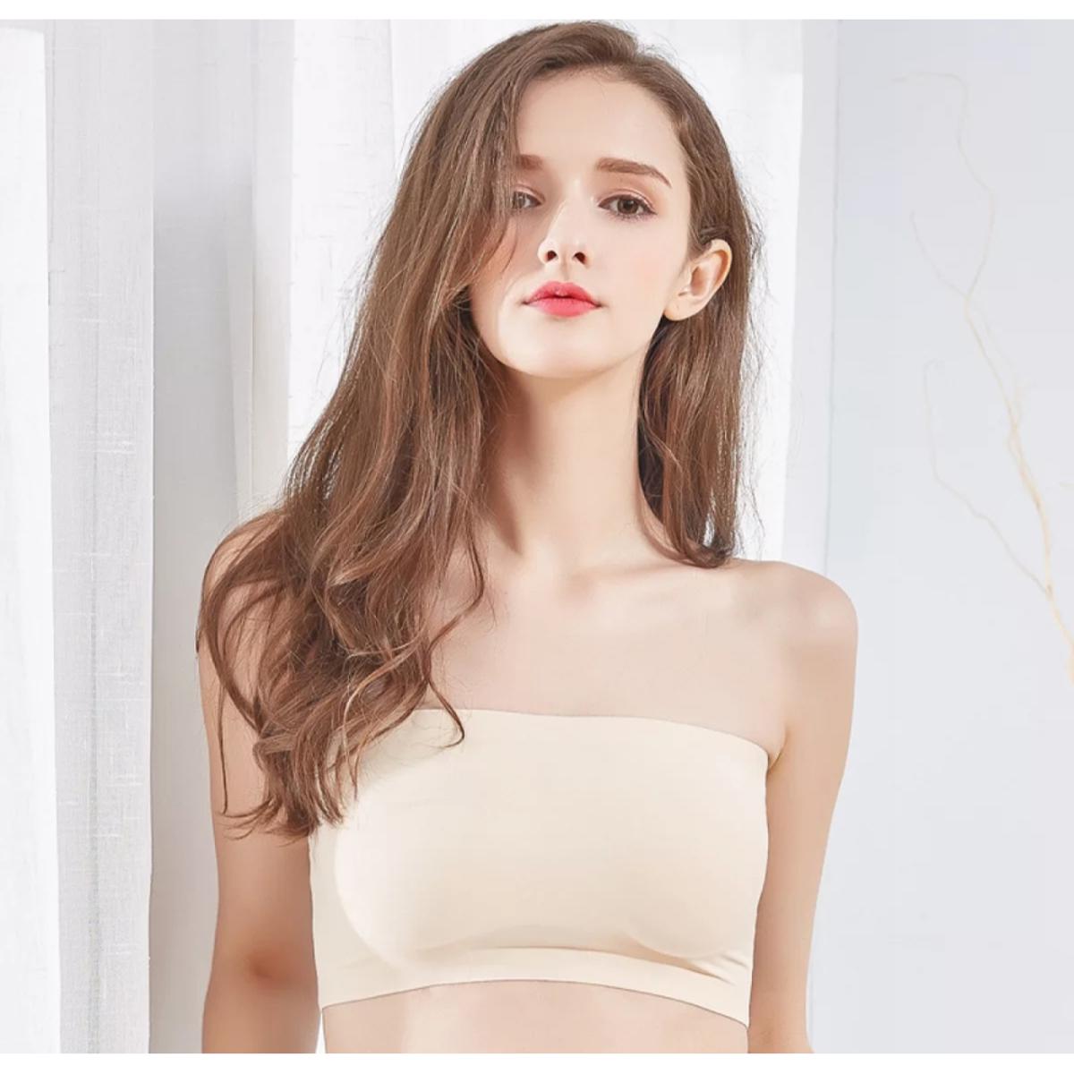 Picture of Strapless ice silk bra without strap for women - Bra - Bra