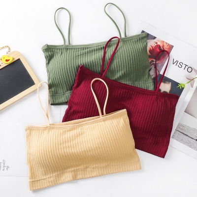 Picture of Slim strap fashionable comfortable padded bra - Bra