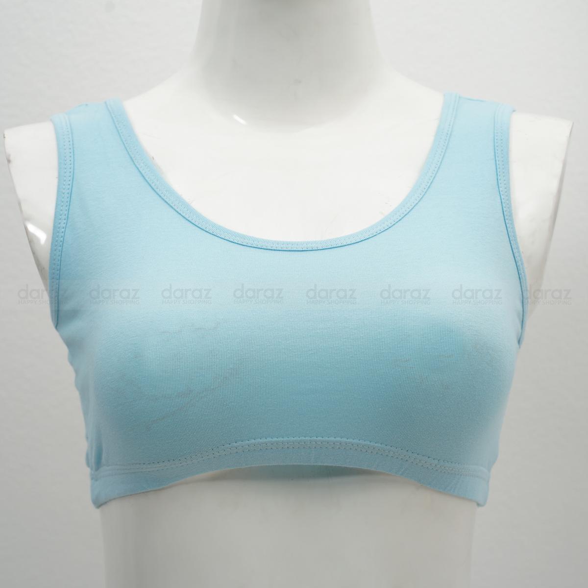 Picture of 2 piece Semis bra sports bra cotton bra teenagers bra - Bra