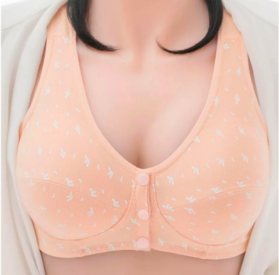Picture of front button bra cotton bra comfortable bra womens wear bra - Bra