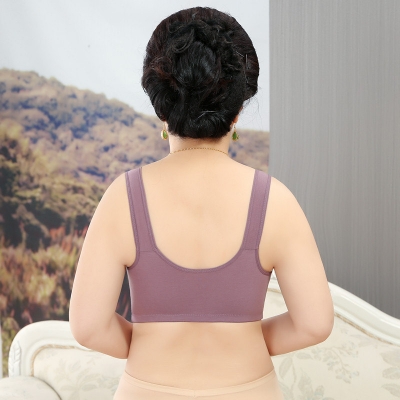 Picture of printed bra maternity bra front button bra cotton bra comfortable bra womens wear bra - Bra