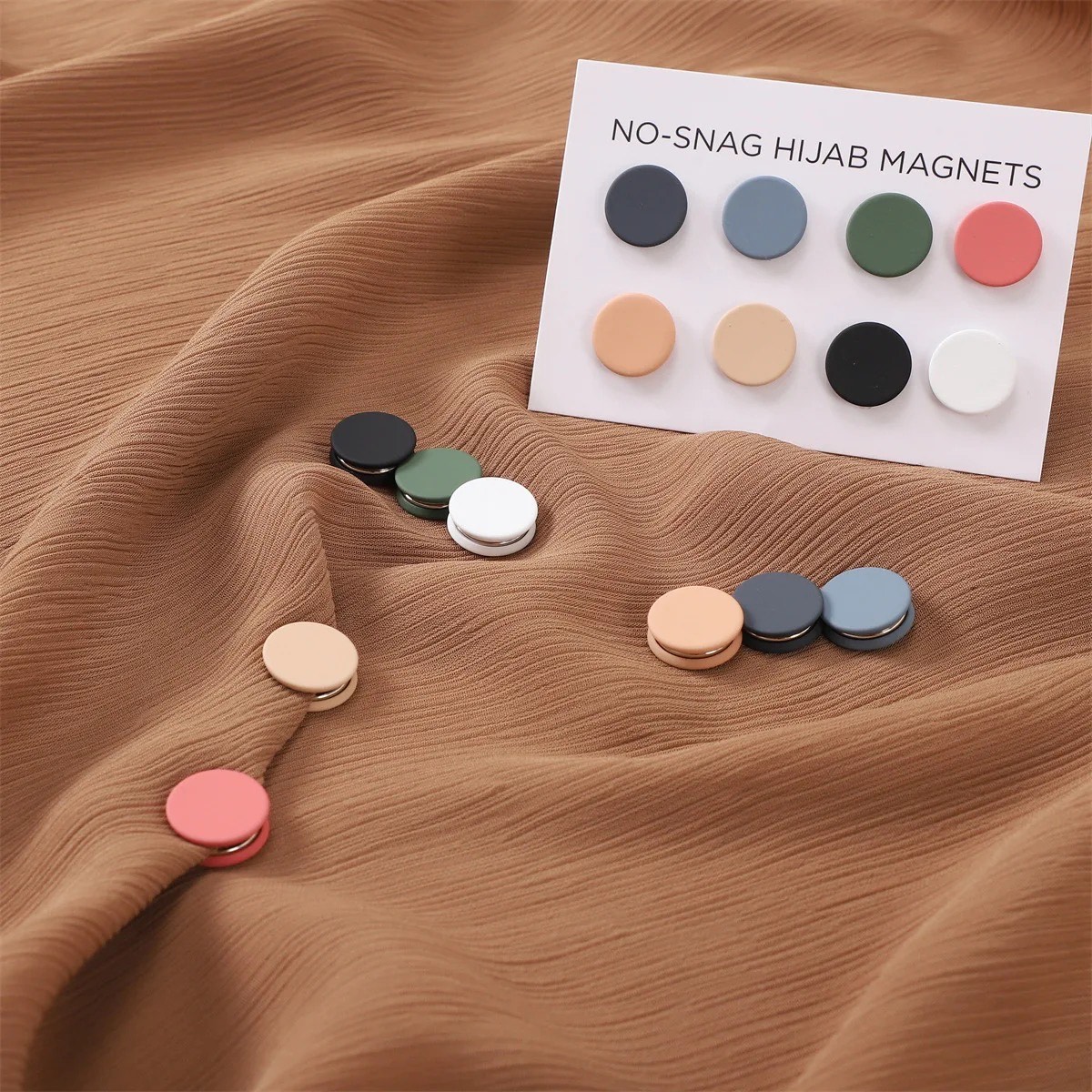 Picture of Magnetic Hijab Pins for Muslim Scarf Colorful brooch Magnet