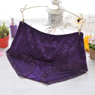 Picture of Cotton Panties Hip Raise Panty Embroidered Breathable Ropa Interior De Mujer Seamless Women's Panties