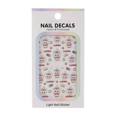 Picture of Labubu & The Monsters Nail Art Stickers| Premium Quality Exclusive Design Collectibles | Mystery Surprise Gifts for Friends & Family | China Made 
