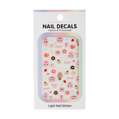 Picture of Labubu & The Monsters Nail Art Stickers| Premium Quality Exclusive Design Collectibles | Mystery Surprise Gifts for Friends & Family | China Made 