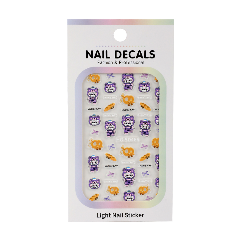 Picture of Labubu & The Monsters Nail Art Stickers| Premium Quality Exclusive Design Collectibles | Mystery Surprise Gifts for Friends & Family | China Made 