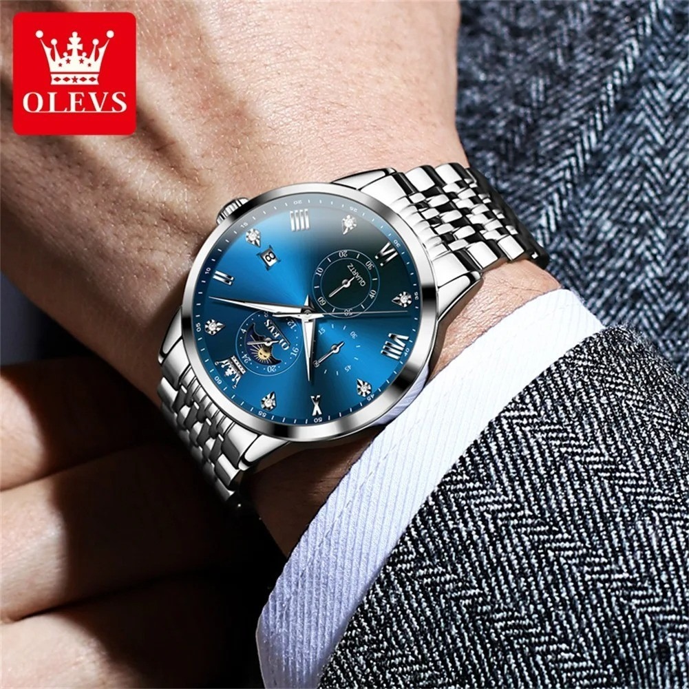 Picture of OLEVS 2925 Top Brand Men's Watches Business Fashion Original Quartz Watch