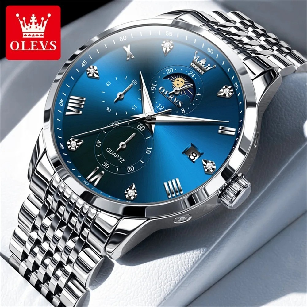 Picture of OLEVS 2925 Top Brand Men's Watches Business Fashion Original Quartz Watch