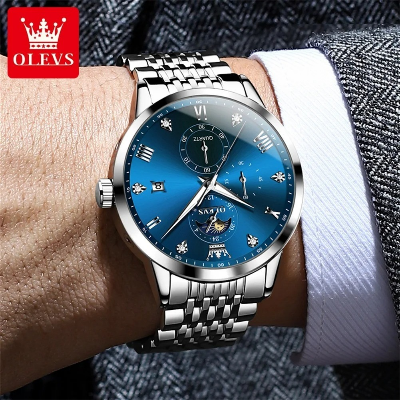 Picture of OLEVS 2925 Top Brand Men's Watches Business Fashion Original Quartz Watch