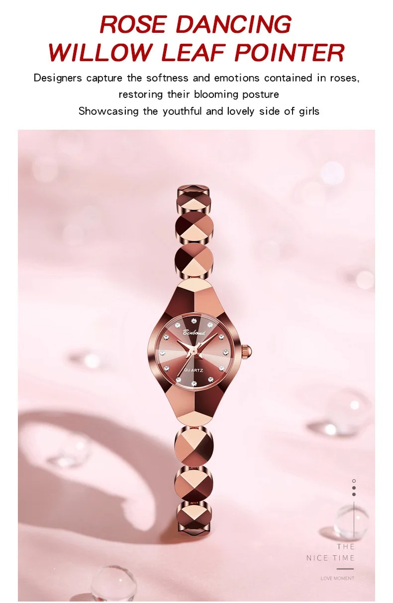 Picture of Women Watch Light Luxury Brand high-end Exquisite Bracelet Wristwatch Waterproof Ladies Fashion Quartz Watches gift