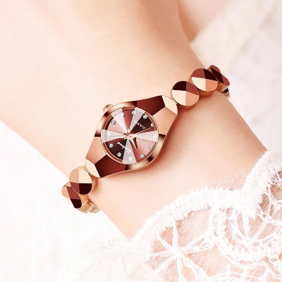 Picture of Women Watch Light Luxury Brand high-end Exquisite Bracelet Wristwatch Waterproof Ladies Fashion Quartz Watches gift