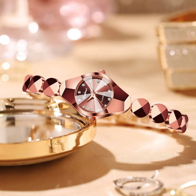 Picture of Women Watch Light Luxury Brand high-end Exquisite Bracelet Wristwatch Waterproof Ladies Fashion Quartz Watches gift