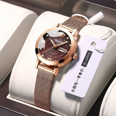 Picture of Ladies Watches Women Quartz Wristwatch Watchproof Reloj Mujer