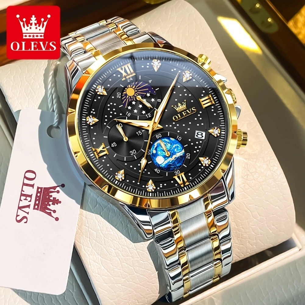 Picture of OLEVS 9807 Men's Watches Original Quartz Watch