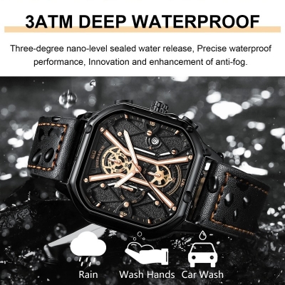 Picture of POEDAGAR 922 Fashion Men Wristwatches Luxury Chronograph Luminous Waterproof Date Man Watch