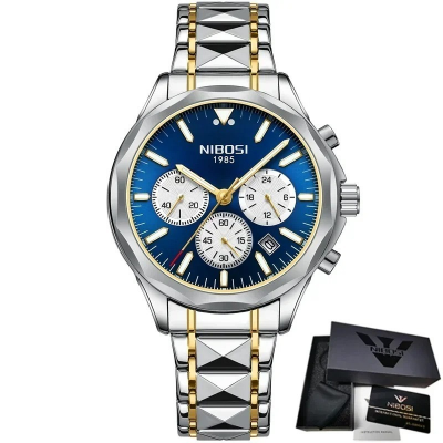 Picture of NIBOSI 2608 Luxury Watch Men Top Brand Wristwatch Chronograph Waterproof Luminous Date Men Watches