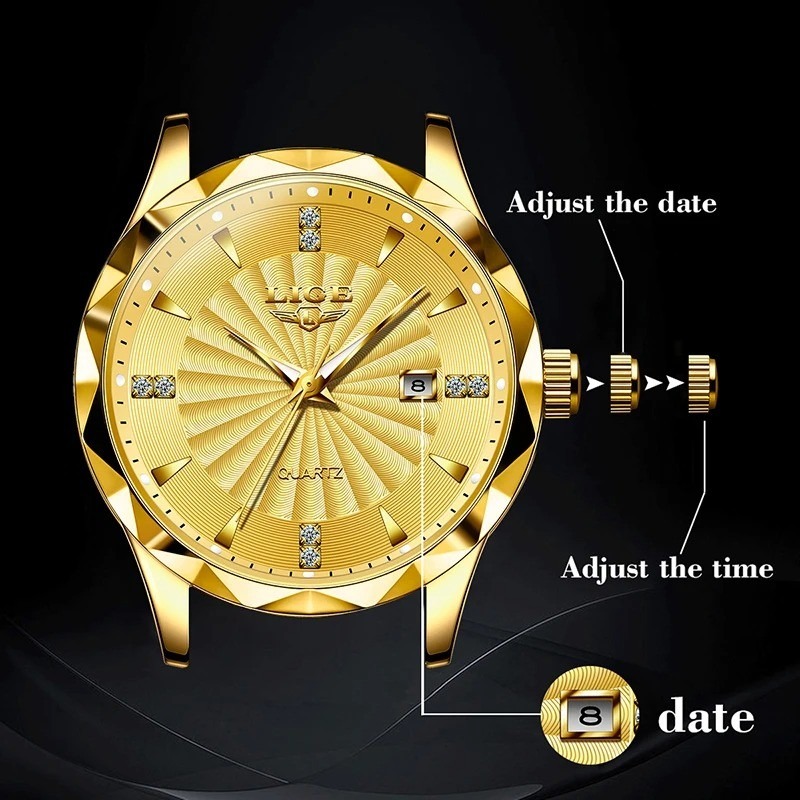 Picture of LIGE 89142 Fashion Quartz Watches Men Casual business Luxury Mens Watch Sports Clock Waterproof Luminous Wrist Watch